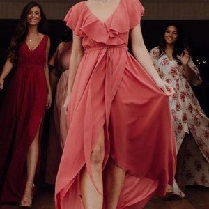 Katya Ruffle Maxi Dress